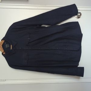 Navy blue flannel stormtech XXL shirt